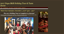 Desktop Screenshot of napaholidaytour.com