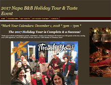 Tablet Screenshot of napaholidaytour.com